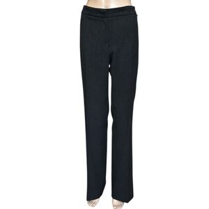 Henry Cottons Dark Gray Straight Leg Women's Trousers Dress Pants Size IT 46